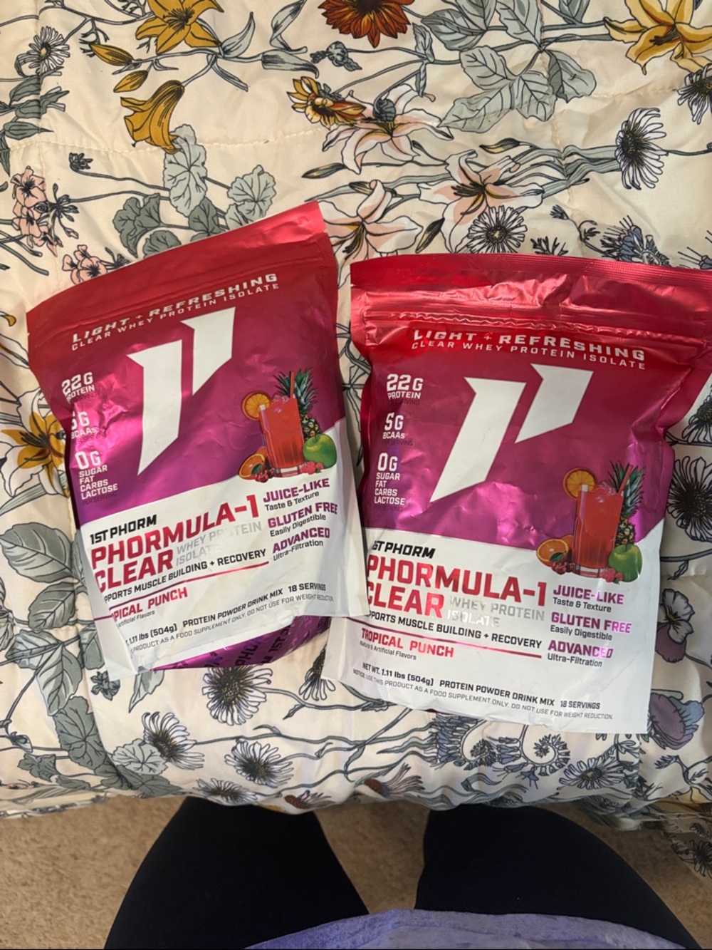 1stPhorm Phormula-1 Clear Whey Protein Isolate - 2 Bags